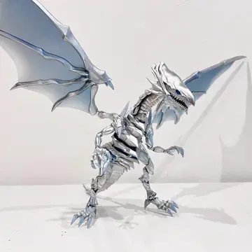 푸른 눈의 백룡 유희왕 프라모델 푸른 눈의 백룡 도색 완성품