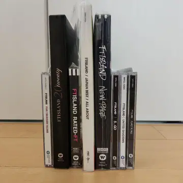 FTISLAND 앨범 8점 묶음 판매