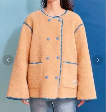 CIAOPANIC/헬로 샌프란시스코 하마구리 스티치 보아 자켓