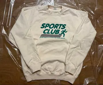 sporty&rich 맨투맨 크림 L 사이즈