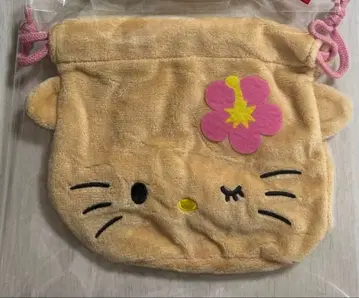 새상품 헬로키티 복조리 파우치 가챠 일광화상 가챠가챠 굿즈 키티