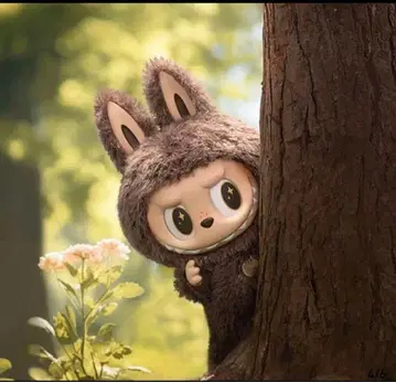 Zimomo 오리지널 브라운 봉제 인형