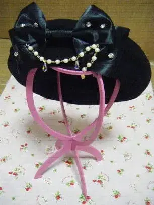 BABY 리본 포함 베레모 블랙