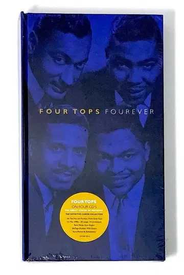 미개봉 새상품 단종 4CD FOUR TOPS 포 상의 FOUREVER