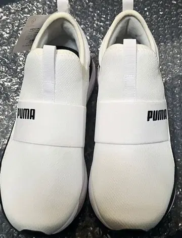 PUMA SOFTRIDE 푸마 슬립온 스니커즈 화이트 미사용