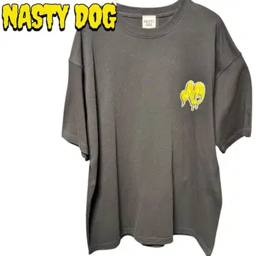 NASTY DOG 오버 사이즈 T셔츠 블랙 M 사이즈 가드맨