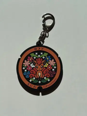 포켓몬스터 로토무 러버 키링 홋카이도 에니와 포켓몬 맨홀