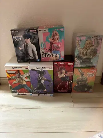 체인소 맨 피규어 묶음 판매