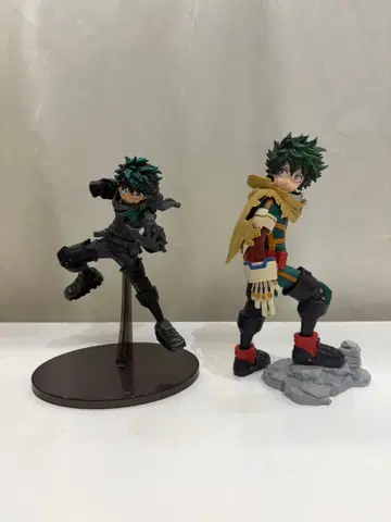 나의 히어로 아카데미아 데쿠 피규어 2체 세트