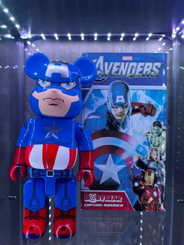 베어브릭 캡틴 아메리카