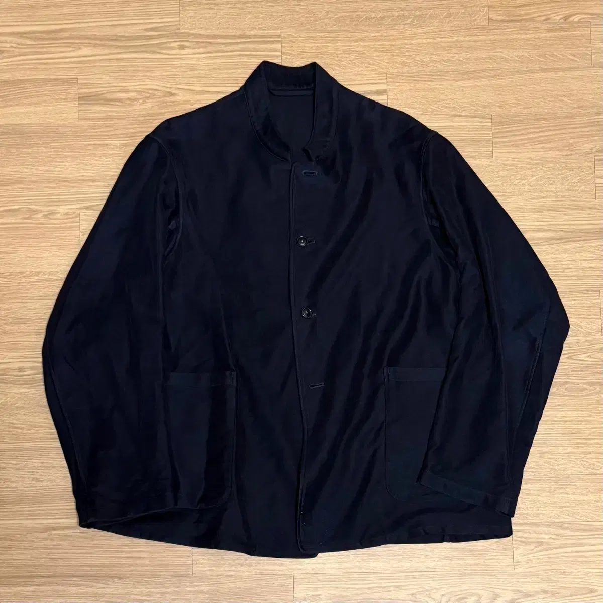 COMOLI | 코모리 Komori Cotton Silk Track Jacket 24FW #코모리