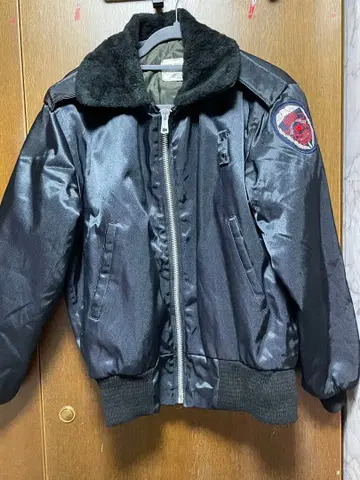 보아 봄버 나일론 자켓 시큐리티 미국제