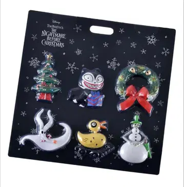 최종 가격 팀 버튼 나이트메어 비포 크리스마스 마그넷 세트