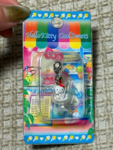 헬로키티 지퍼 마스코트 스위츠 끈 스트랩 하라주쿠 아이스