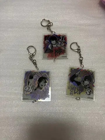 3세트 SUMMIT OF DIVISIONS 아크릴 참 (이케부쿠로