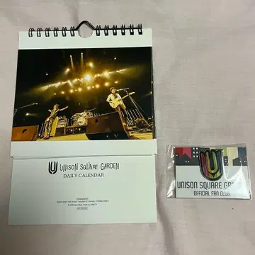 UNISON SQUARE GARDEN 데일리 달력 핀 배지