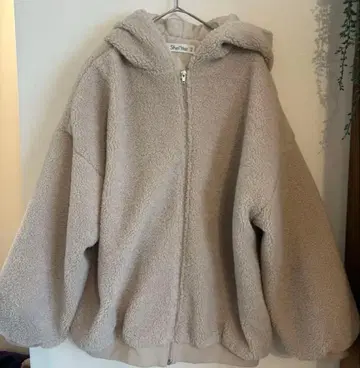 Shel'tter 플리스 자켓 베이지