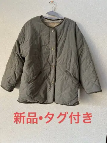 [ titivate ] 리버서블 퀼팅 보아 아우터 코트 [ M ]