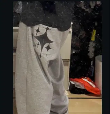 페인트 리메이크 스웨트 팬츠 유니클로C