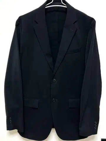 111 [새상품급] 유니클로 감동 자켓 (울 라이크) 네이비 L