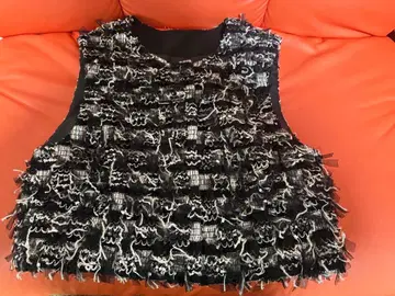 그레이스 콘티넨탈 컴팩트 프린지 베스트