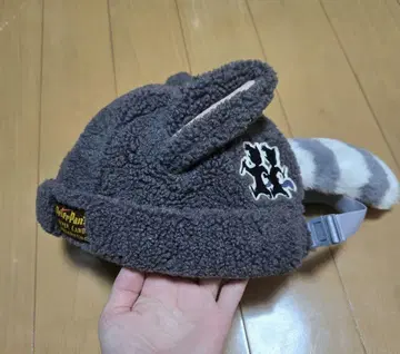 디즈니 리조트 씨 피터팬 잃어버린 아이들 너구리 팬캡