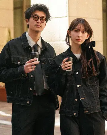 (ORIGINAL) 인디고 데님 자켓 한국 nugu 사이즈 1