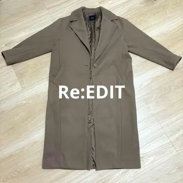Re:EDIT 롱 코트 체스터 코트