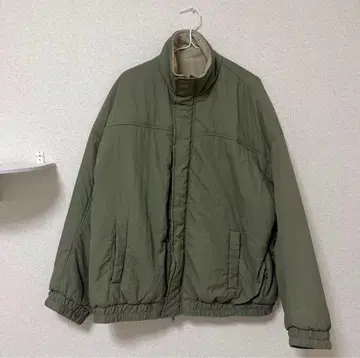 올리브 그린 다운 자켓 프리 사이즈