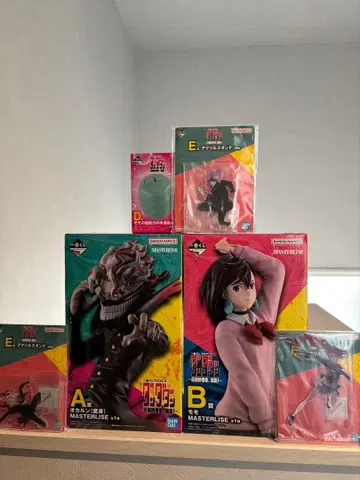 5종 세트 제일복권 단다단 오카룬 모모 피규어