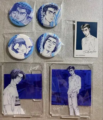 이니셜D 캔뱃지 아크릴 스탠드 트레이딩 카드