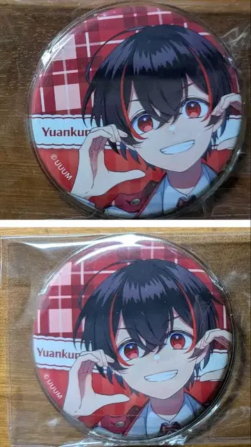 유안군 파라피치 캔 배지 x 2