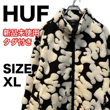 HUF 플리스 자켓 가격 인하 가능 미사용 새상품 택 포함 하프