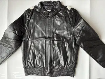 [ 새상품 ] numero zero 라이더 자켓 가죽(돈피) 블랙