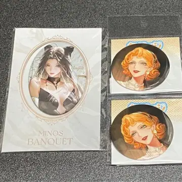 무기미도 엔젤 캔뱃지 eeo 복권 펄 부인 세트