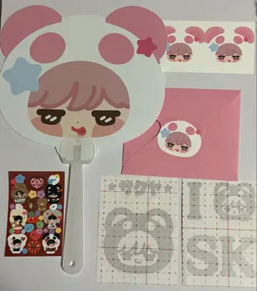 NCT WISH 반사 스티커 응원봉 스티커 사쿠야 다님