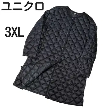 UNIQLO 유니클로 라이트 다운 블랙 롱 3XL 4L 17호