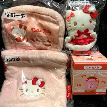 산리오 복권 헬로키티 4개 세트