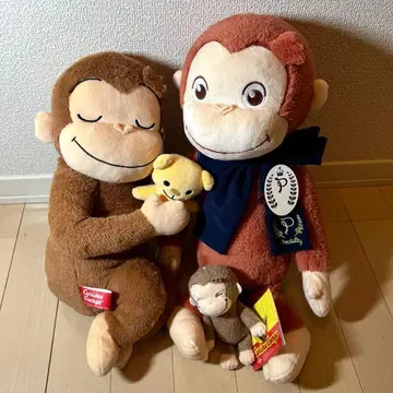 호기심 많은 조지 봉제 인형 3개 세트
