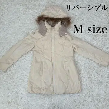 리버서블 자켓 M 사이즈 베이지