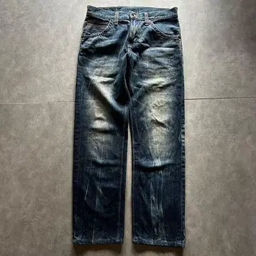 archive grunge edwin fade denim pants