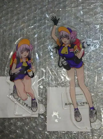 에우레카 복권 그리드맨 유니버스 신죠 아카네 아크릴 스탠드 2종 3