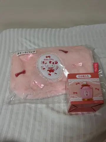 헬로키티 복권 토트백과 소품함 세트