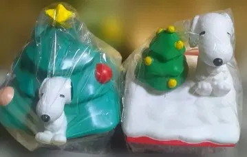 스누피 크리스마스 트리 수납 박스