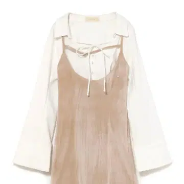 andmary Betty velour mini dress