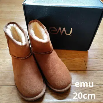emu 어그 부츠 숏부츠 브라운 20cm