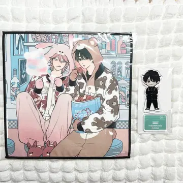 불굴의 조노 시케 복권 메이트 극세사 타월 미니 아크릴 스탠드