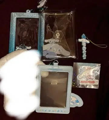 시나몬 트레이딩 카드 케이스 키링 세트