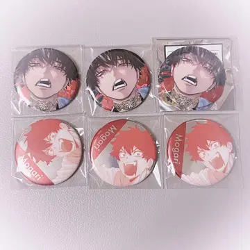 팬텀 버스터즈 파보테리아 캔뱃지 시시쿠리노 토라오토 총 6점