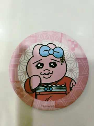 가엾어라! inKYOTO 빤쮸토끼 캔뱃지 (교토)